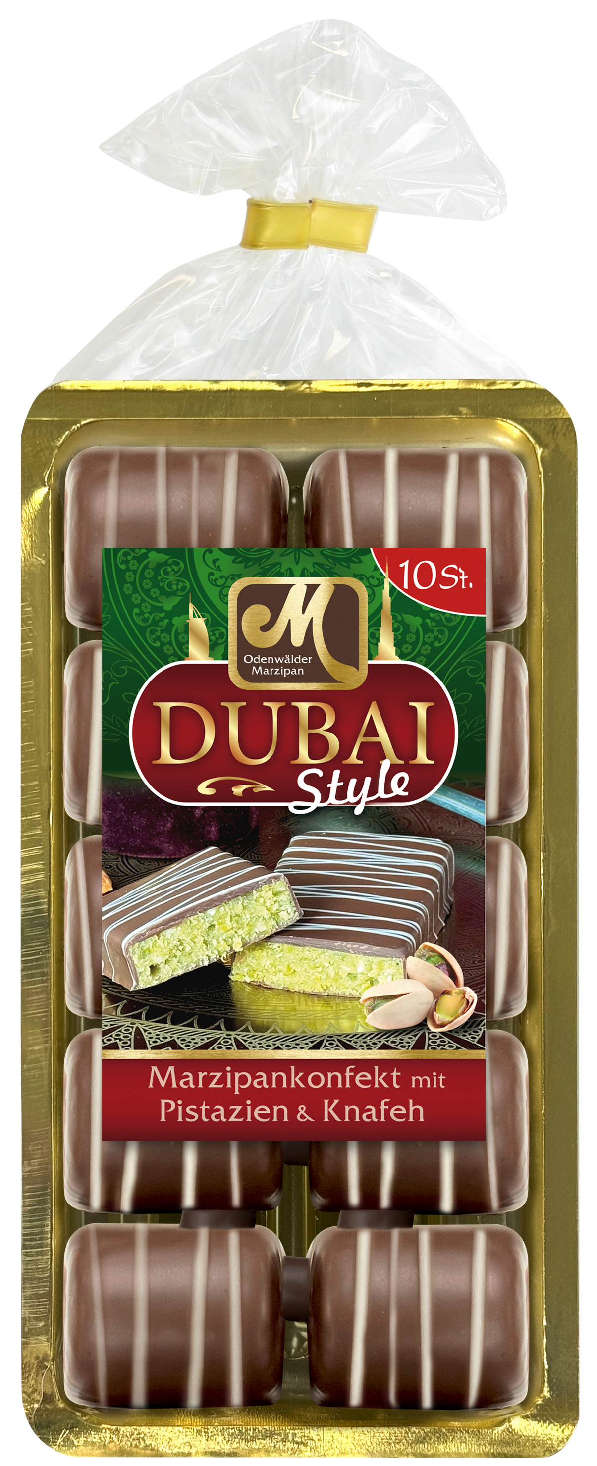 Dubai Style Marzipankonfekt im Blister